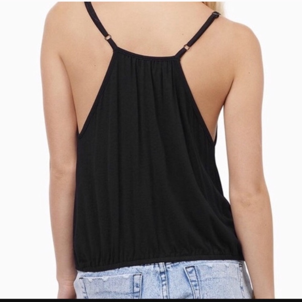 Black drape top - Picture 3 of 3